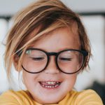 Otroška očala z modernimi okvirji